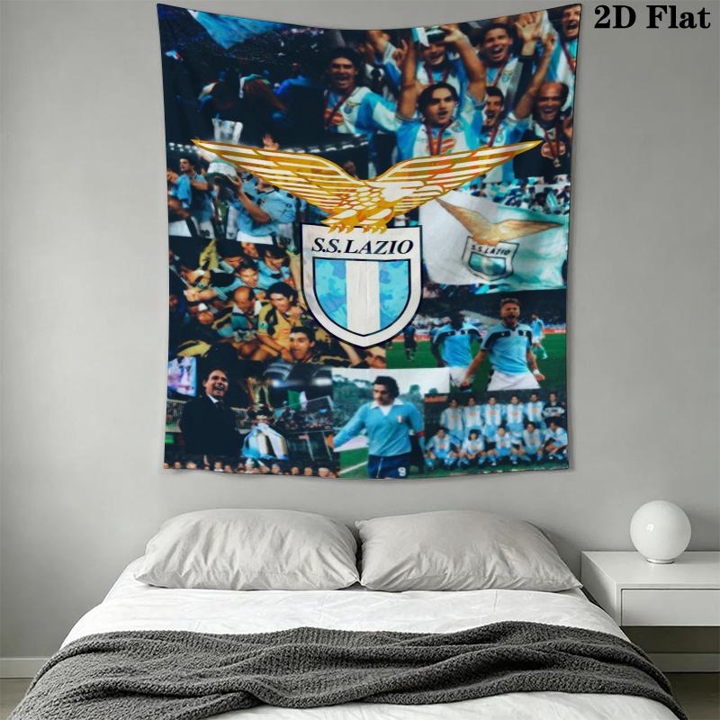 Lazio Wall Tapestry Aesthetic Wall Hanging Printed Fabric Blanket Decorative Tapestries for Bedroom Living Room Home Decor