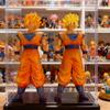 JT Statue Dragon Ball Z SSj1 Ssj2 Goku Figure Son Goku Super Saiyan Action Figures 30cm/11.81inch Collection Model Toys Gifts