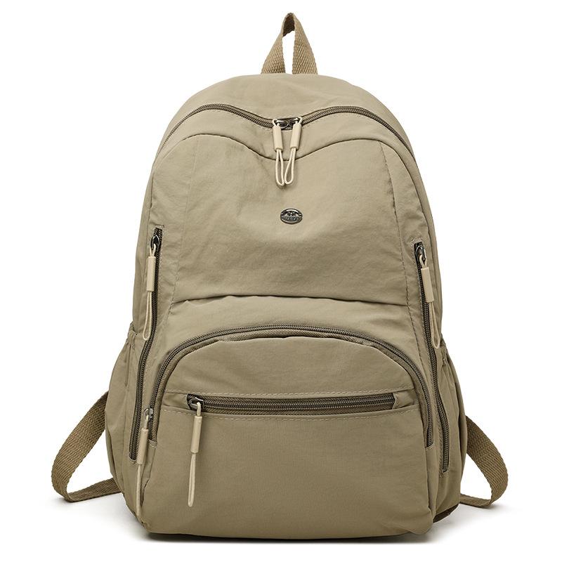 Plecak podróżny o dużej pojemności, Modny i niszowy plecak damski na dwa ramiona