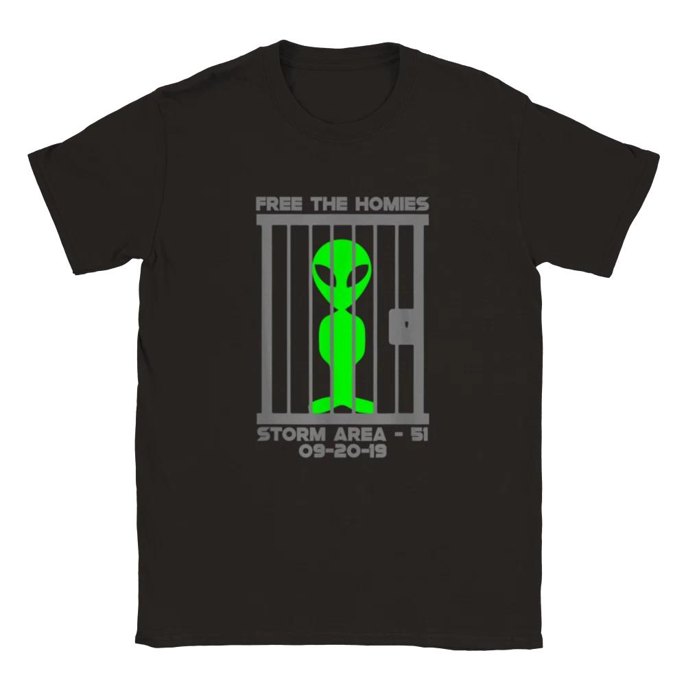 Free the Homies - Storm Area 51 - Alien - ET - Classic Unisex Crewneck T-shirt