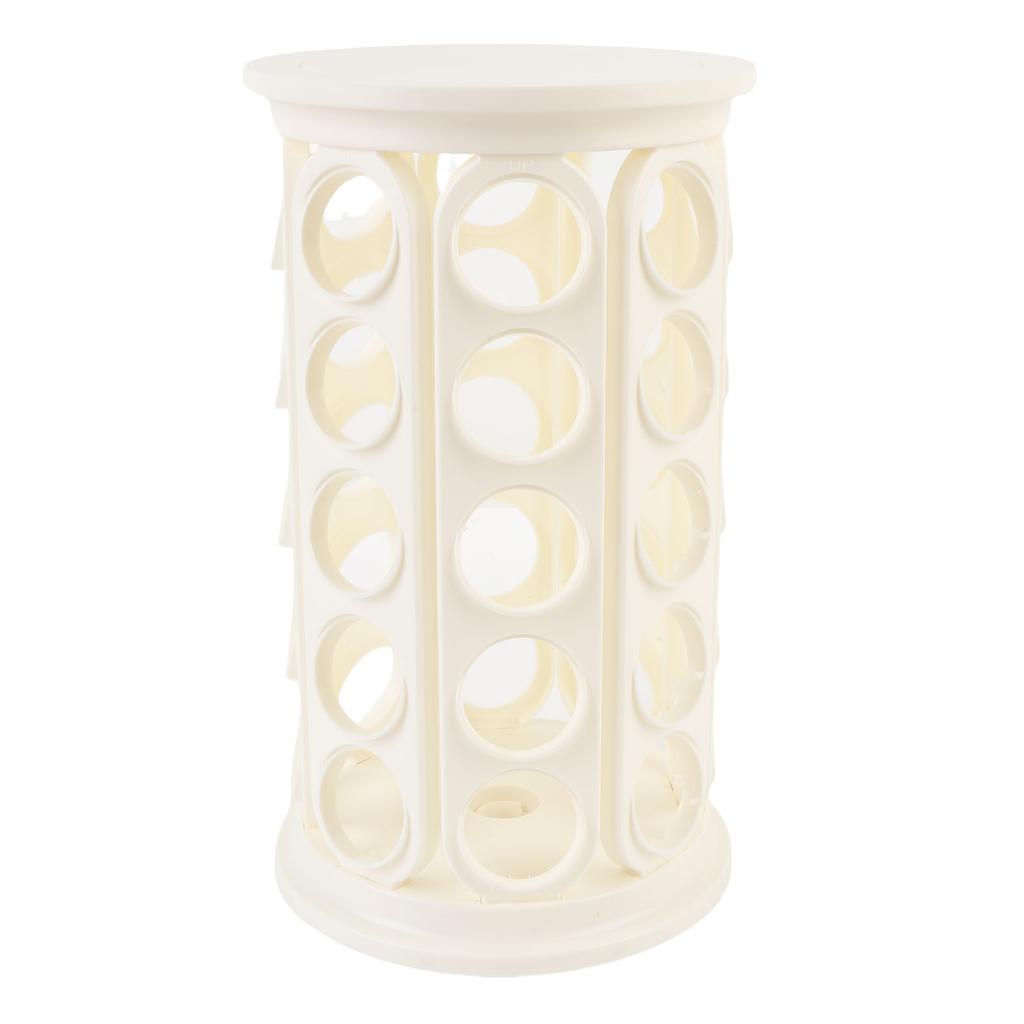Coffee Capsule Organizer 360 Degrees  Rotating Coffee Pods Storage Stand for 40pcs Coffee Pods Type 2