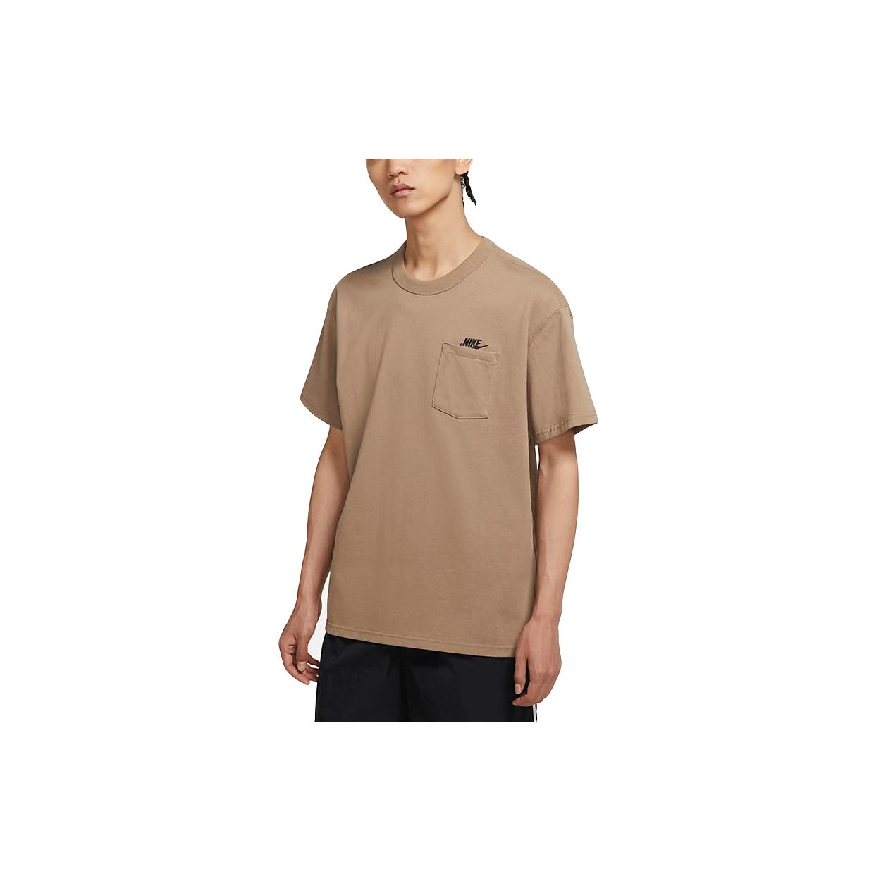 

Новые мужские футболки серии Nike Sportswear Essentials цвета умбра DB3250-208 M