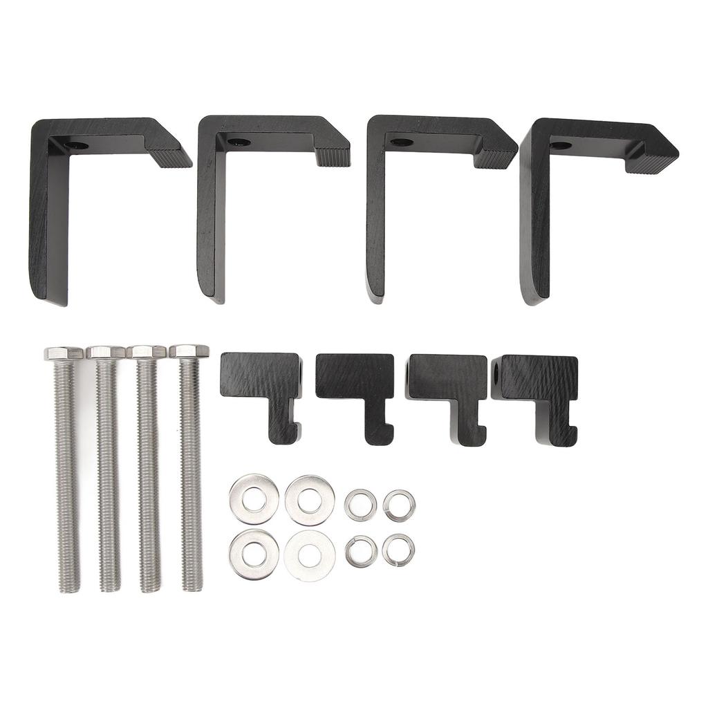 4 Sets Track System Mounting Clamp P AC 04N High Strength Truck Cap Topper Clamps for Tacoma Tundra