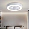 220V 50cm APP LED Ceiling Fan with Lights Remote Control Fans for Home Lamp Lighting Bedroom Living Silent Smart Dimmable