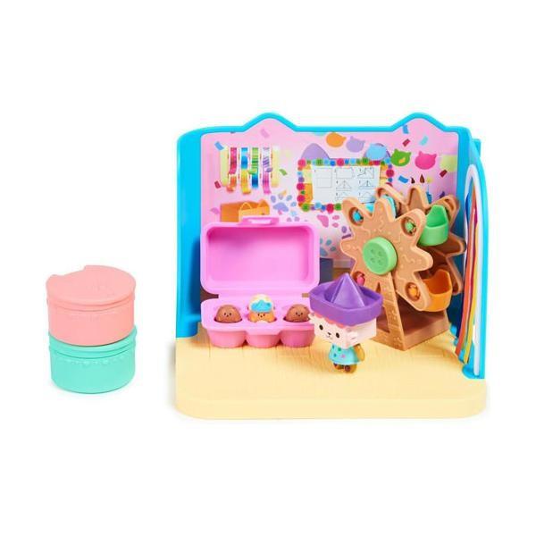 TOMY Gabbys Dollhouse DJ Catnips Music Room  Carlitas Playroom Baby Boxs Craft Friend Room 1 Pc