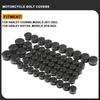 Motorcycle Bolt Covers Head Bolts Engine Toppers Caps Kit for Harley 2017-2025 Touring Road King Street Glide Electra Road Glides 2018-2025 Softail