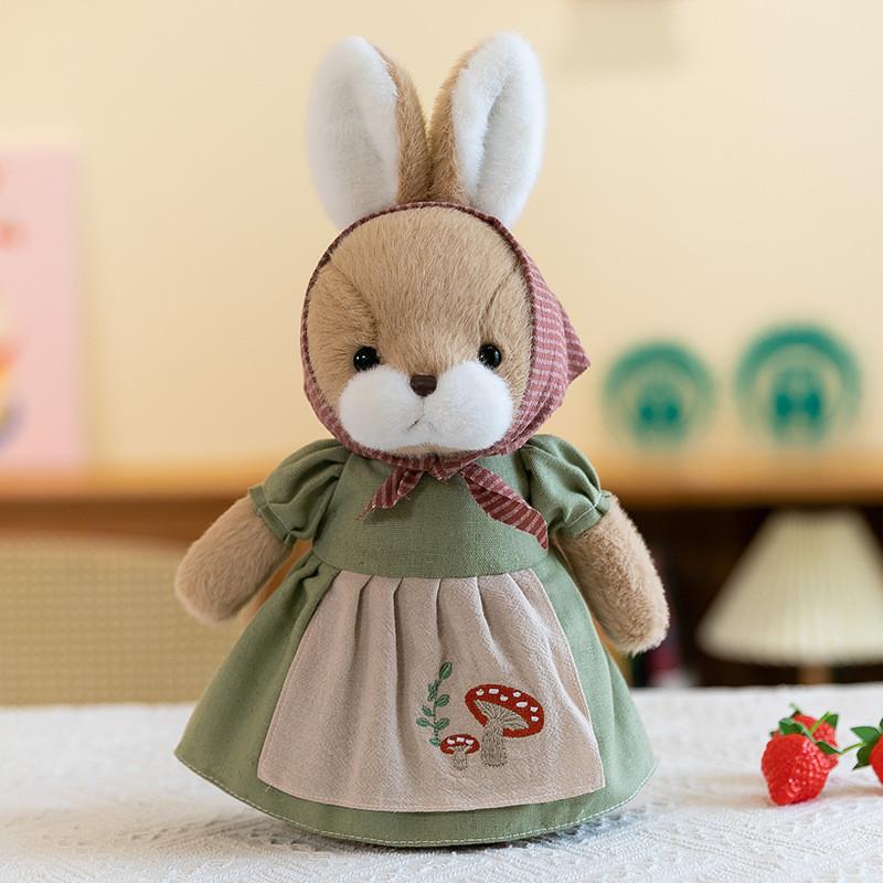 Adorable Plush Bunny Toy For Kids Soft Stuffed Animal Doll Perfect Birthday Gift