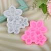 1Pc 3 Cavity Sakura Flower Shape Silicone Mold Sun Flower Fondant Chocolate Birthday Cake Decoration Baking Home Mold