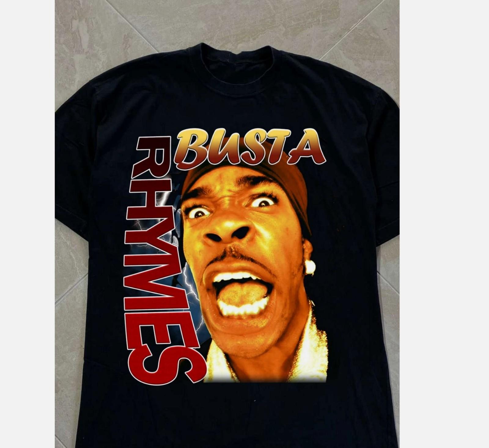 Busta Rhymes Singer Gift For Fans Black S-2345XL Unisex T-shirt S