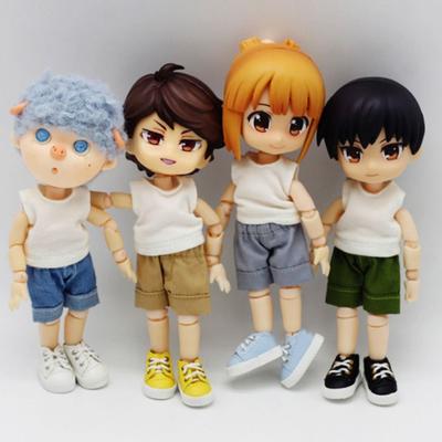 Doll Jeans Shorts Outfits Doll Clothes Handmade Doll Shorts For 1/11 OB11 For 1/12 BJD Dolls Casual Wear Kids Toy