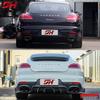 Premium Carbon Fiber Rear Diffuser for Porsche Panamera 970.2 - Easy Non-Destructive Install