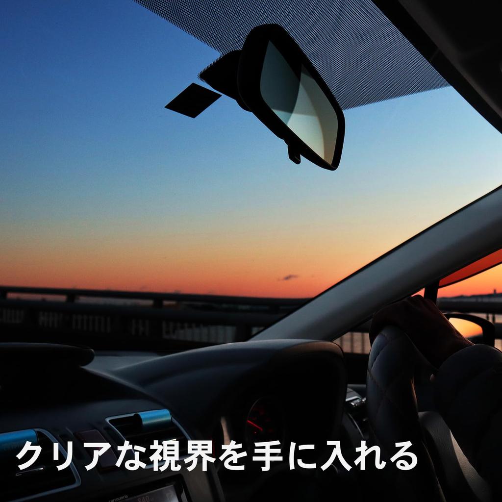 SHIELD Water-Repellent Glass Coating for Car Windshields, Strong Water Repellency, 12-Month Durability, Improved Visibility, Easy Application, Oil Fil