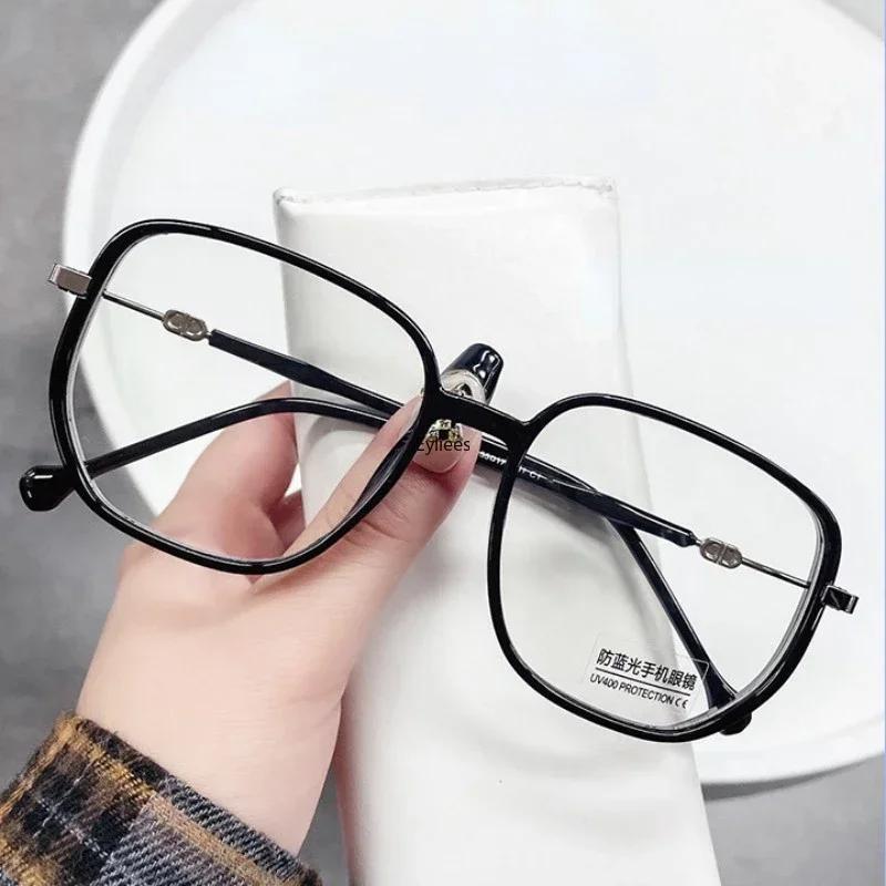 Vintage Reading Glasses Square Metal Frame Women Fashion Optical Eyewear Anti Blue Light Presbyopia Eyeglasses Marcos De