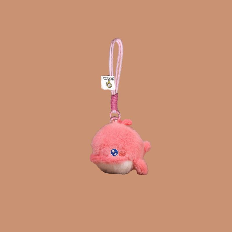 Cute Cute Marine Animal Jellyfish Pendant Plush Toy Doll Crab Lobster Keychain Bag Pendant