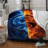 Mortal Kombat Dragon Logo Throw Blanket Soft Warm Cozy Suitable for Sofa Couch Office Bed Picnics Four Seasons Universal Stylish Thanksgiving Y30