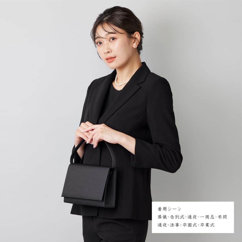 Cloth Bag That Does Not Suggest by Formal Formal for Ceremonial Congratulations and Mourning Formal Black Formal ALFB06 Aniva Organic [Aniba Organic]