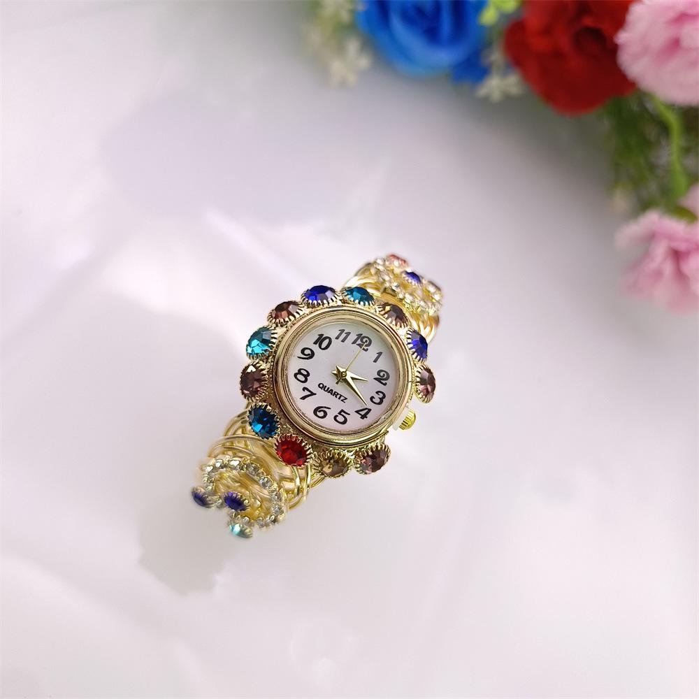 2024 Women s Rhinestone Bracelet Watch - Celebrity Style, Korean Fashion