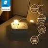 Super Bright USB Night Light: Eye Protection Bedside Lamp with Power Bank for Bedroom, Dormitory, or Emergency Use