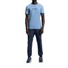 On Run Rundhals Bequemes Lässiges Kurzarm-T-Shirt Herren Tops Hellgrau Blau 1ME30370732
