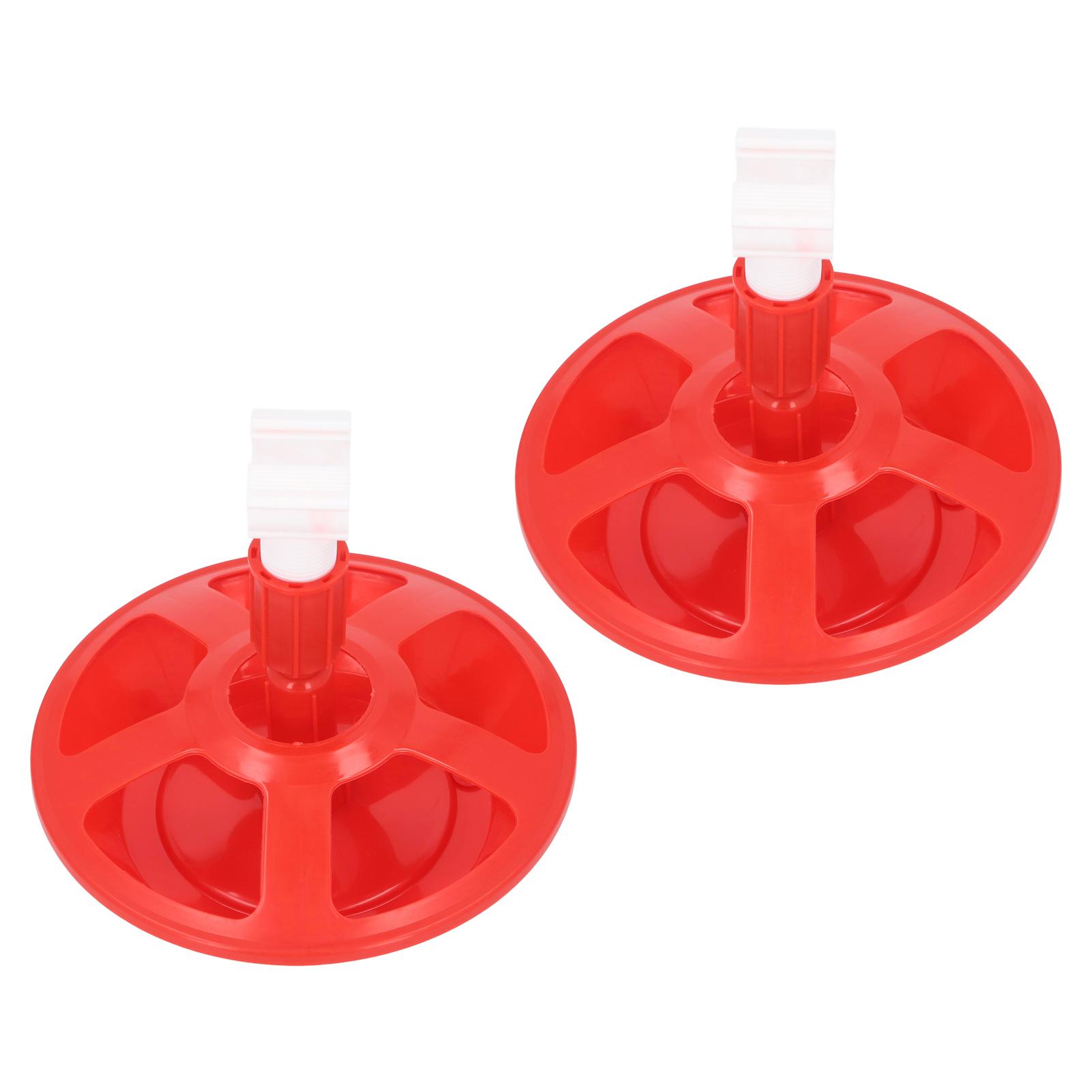 2 Комплекта Автоматическая Поилка для Кур Несколько Отделений ПП G3/4 Поилка для Птицы для Цыплят Уток Гусей Фермерские Принадлежности