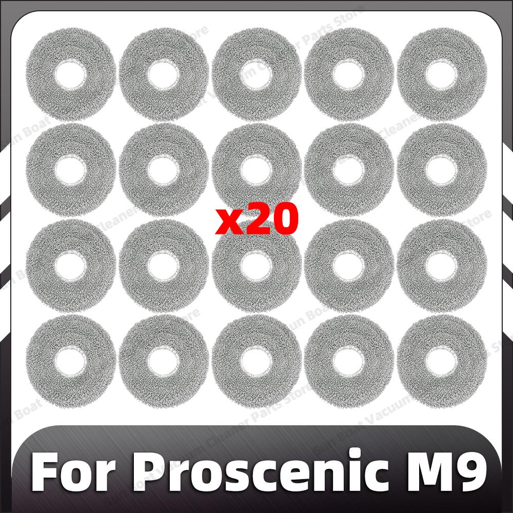 

Сумісний для Proscenic M9 Замінна Основна Бічна Щітка HEPA Фільтр Насадка для Миття Підлоги Мішок для Пилу Запасні Частини