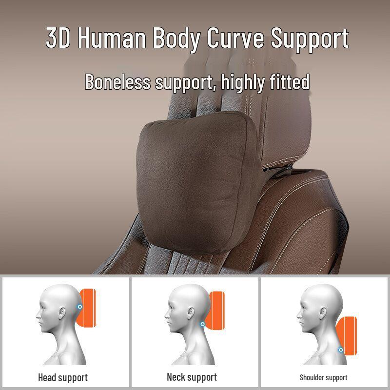 Mercedes-Benz Maybach Car Headrest & Lumbar Support Pillow Pair