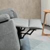 Faux Leather 70 Degrees Electric Riser Recliner Chair - Grey