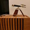 Brass Telescope with Handcrafted Wooden Tripod