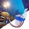 2 Pcs AS-10 Automatic Light Switch 10A 2200W Max Load Dusk To Dawn Sensor 220V/12V 10M Sensing Distance Photoswitch Streetlight