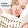 Compact Self-Adhesive Nasal Wing Patch: Soft and Elastic Corrective Nose Contour for Narrowing Wide Nostrils and Enhancing Nose Appearance.