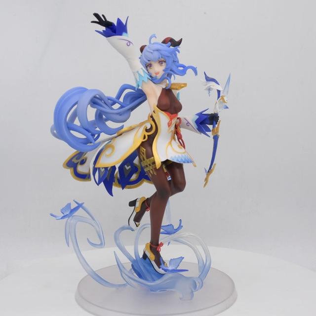 22cm Genshin Impact Figure Ganyu 1 /7 Static Figure Game Genshin Impact Collectible Decoration Anime Pvc Collection Doll Toys