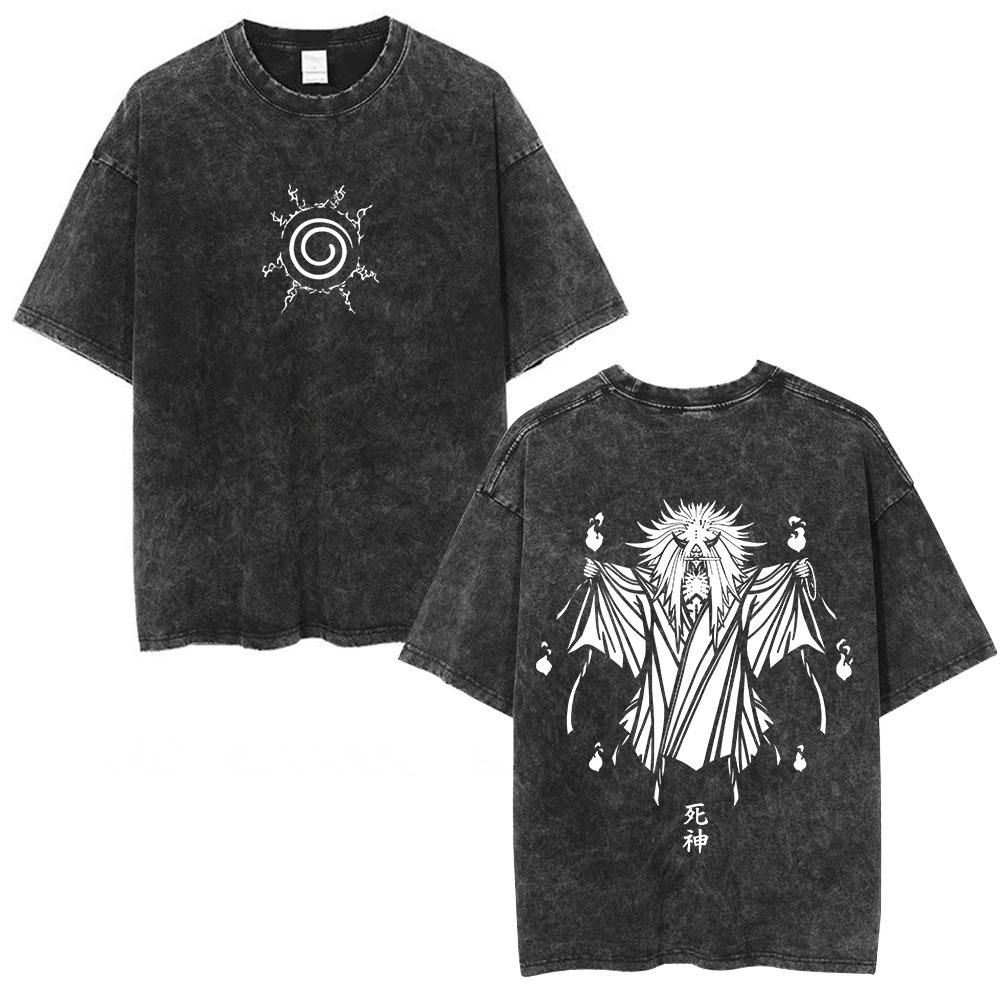 

Anime Death Note Vintage Washed T Shirt Manga Yagami Light Misa Amane Graphic Tshirt Male Women Fashion Cotton Casual T Shirts S