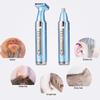 2 in 1 Multi Functional Electric Nose Hair Trimmer Sideburns Cutter Trimming Machine   Blue(Blue )