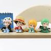 One Piece Action Figure Set With Luffy, Zoro, Nami, And Law Cute And Collectible Anime Toys