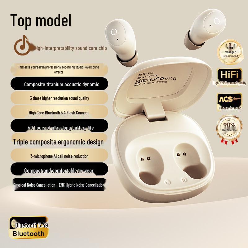 T20 Mini Bluetooth Earbuds: Ultra-Compact, High-Value, Wireless In-Ear for Sleep & Universal Use