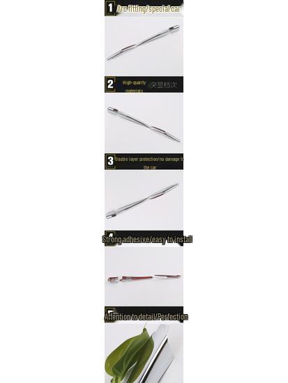 Rear Wiper Cover Trim for 14 XRV - Electroplated Bright Strip Decoration