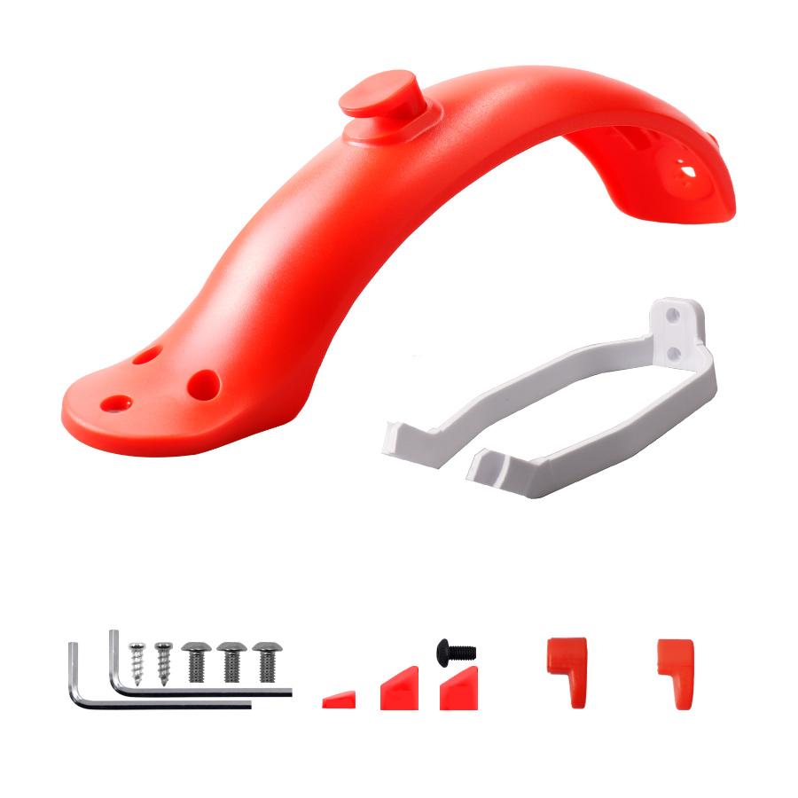 Rear Mudguard Bracket Support Set for Xiaomi M365 M187 Pro 1S Electreic Scooter Skateboard Fenders Bracket Screw Rubber Cap