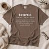 Taurus Definition Shirt, Zodiac Tee, Comfort Colors 1717, Taurus Gift