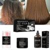 Keratin Hair Care Set: Keratin Hair Mask, Keratin Hair Stick, Keratin Hair Care Oil, Deep Hair Conditioner - Dry, Split End, Damaged Hair Repair Treat