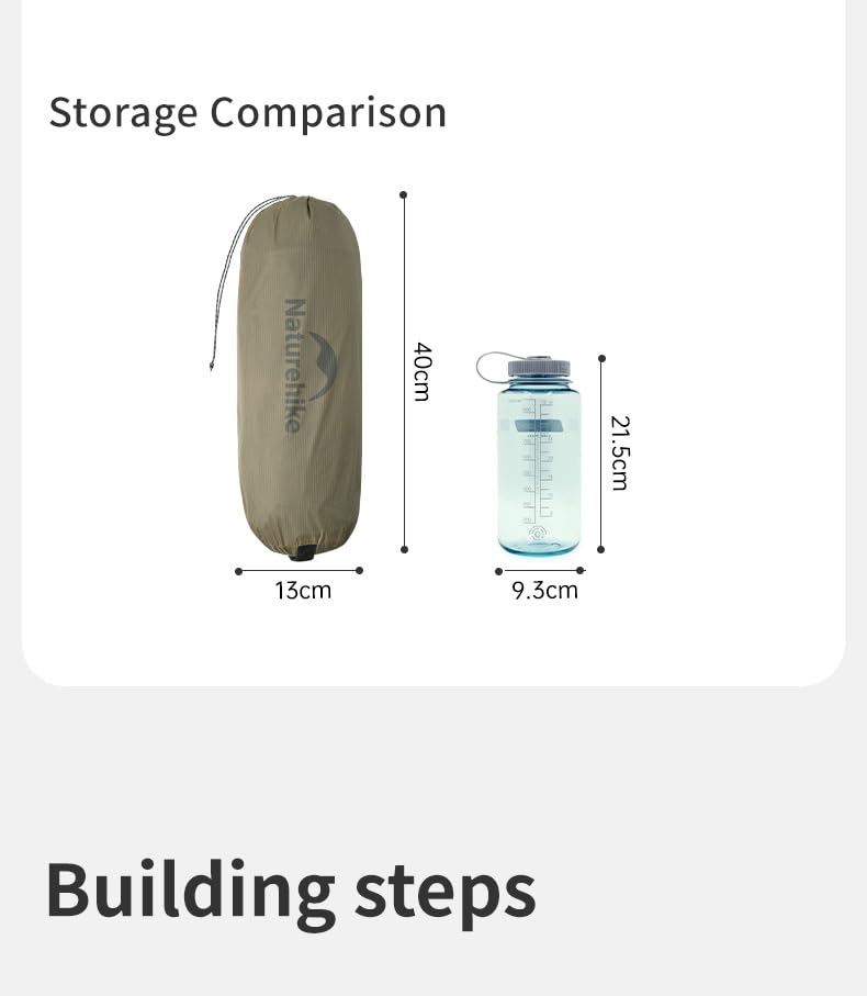 Naturehike Official Shop Tent for 2 Solo Mountain Free Double Wall with Front Dedicated Ground Sheet Water Resistance Storage Bag 3 Disaster Clold Up2