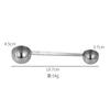 304 Stylish Dualhead Stainless Steel Measuring Spoon Set For Home And Kitchen