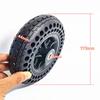 Solid Tire Hub Wheel 7 Inch Designed for Maximum Stability On For Wheelchairs
