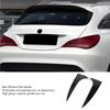 Rear Window Side Spoilers Black Side Wing Trim Covers for X117 Shooting Brake 2 Pieces - CLA-Class (2013-2019) -