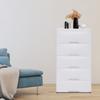 43.5x29x80cm Plastic Drawers Dresser Storage Cabinet Suitable for Bedrooms, Living Rooms, Studies,Beauty Stores