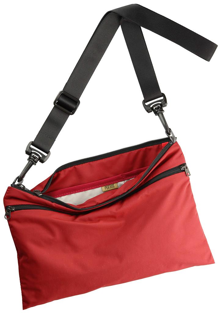 Borsa a tracolla Peritos Sacoche in Acqua PERiTOSS Rosso [Senza Bordi] [Made in Japan] [Idrorepellente Leggero] PT-0220RD