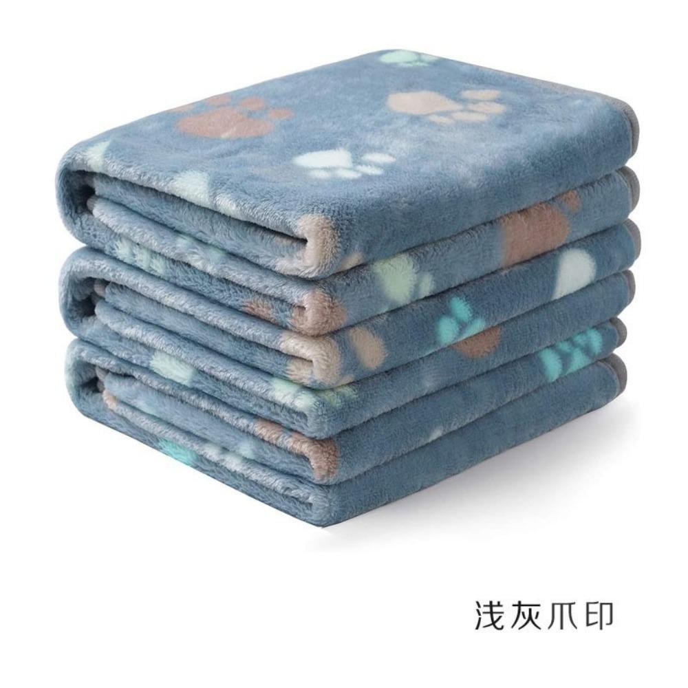 Pet Blankets, Kennel Pads, Dog Blankets, Autumn and Winter Warm Blankets, Coral Fleece