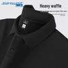 Jeanswest Men's Waffle Knit Polo Shirt