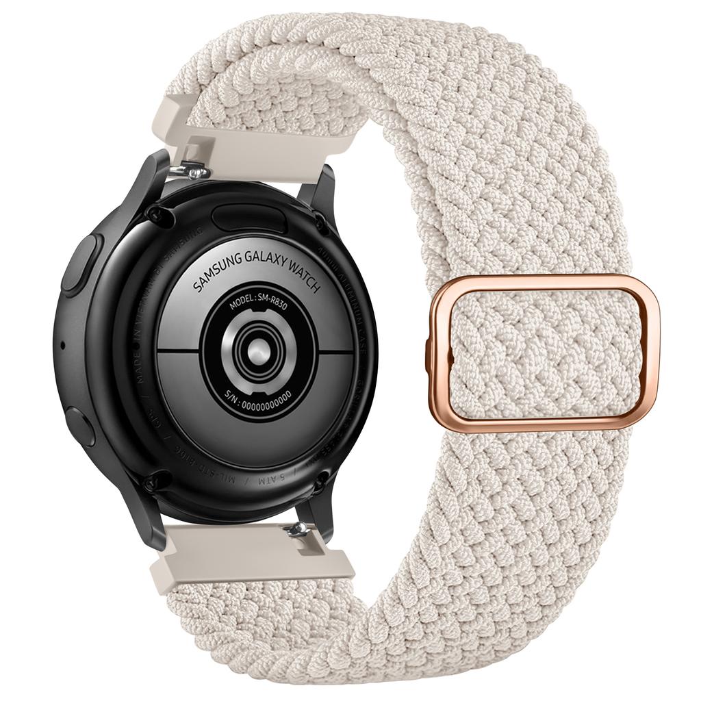 Elastic Braided Strap For Samsung Galaxy Watch 7 6 5 4 40mm 44mm/5 Pro 45mm Band For Galaxy Watch 6 4 Classic /Active 2 Bracelet