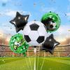 3D Soccer Balloon Set with Football & Cleats, Sports Theme Party Decor for Birthday & Game Day Celebrations