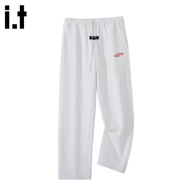 izzue it Men's Wide-Leg Casual Street Style Pants